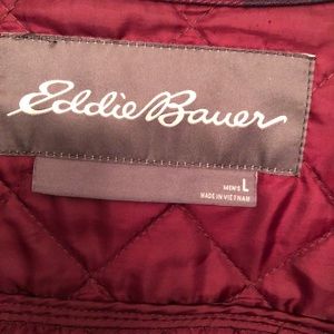 Eddie Bauer light wear flannel jacket. Size large